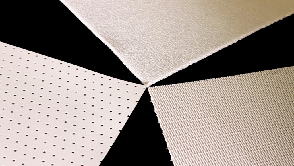 Types of fabrics for DREAMSCREEN cinema projection screen