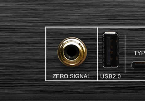 USB connection and RCA ZERO SIGNAL
